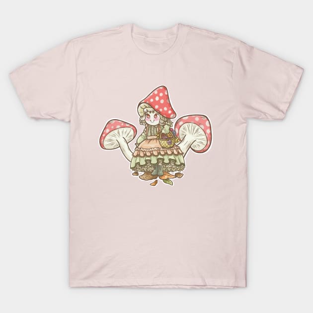 Kinoko Girl T-Shirt by Robarts